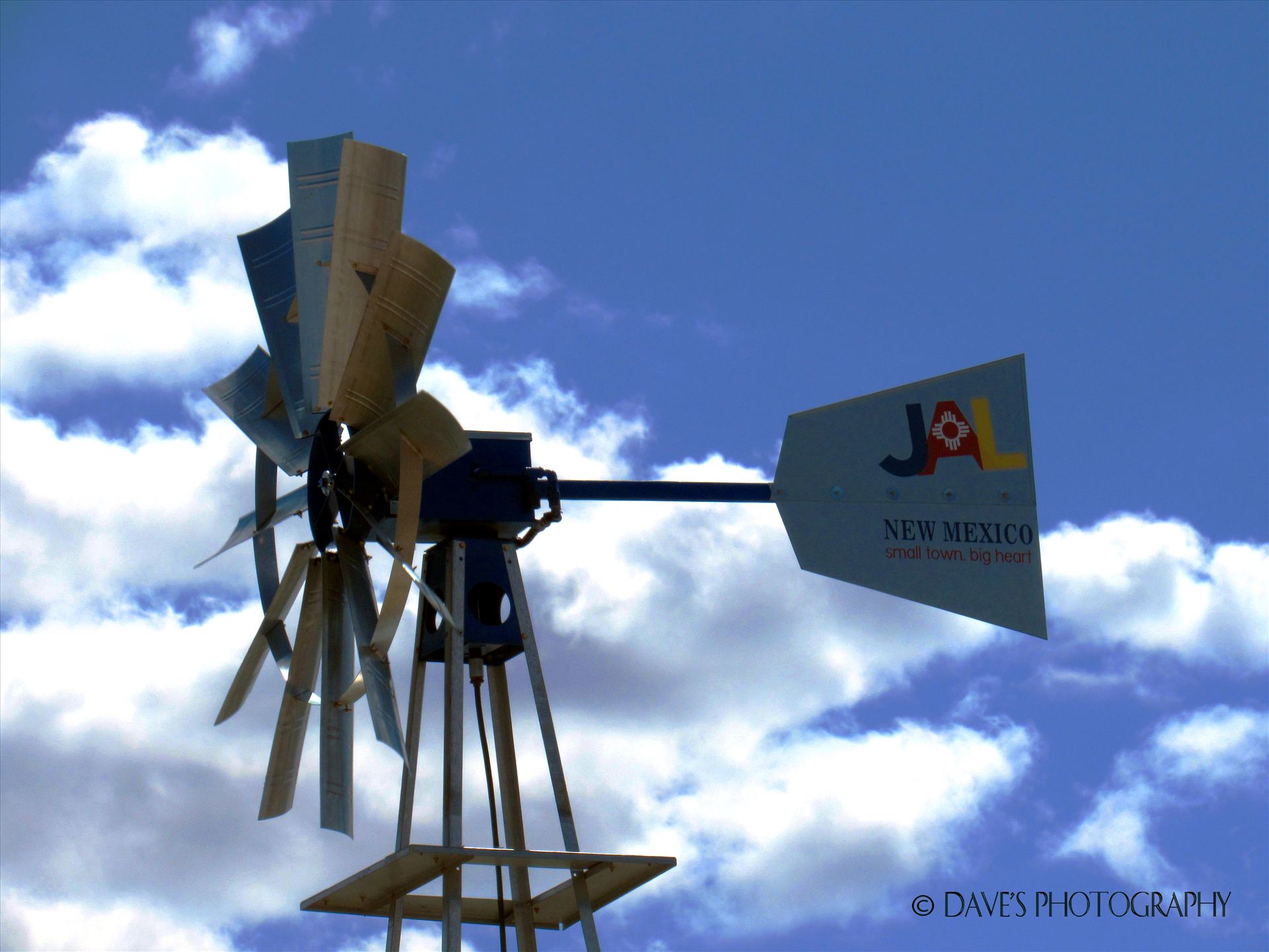 Windmill At Jal Lake -  by David Verschueren