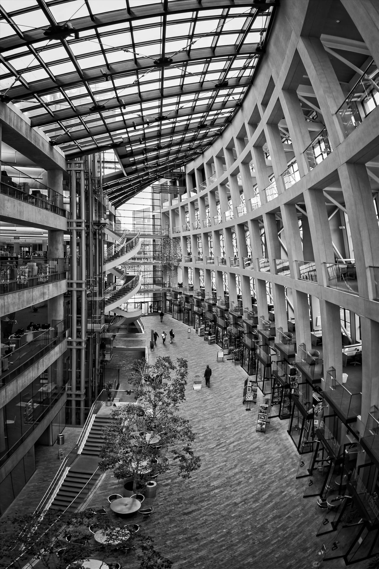 Salt Lake City Library -  by David Verschueren