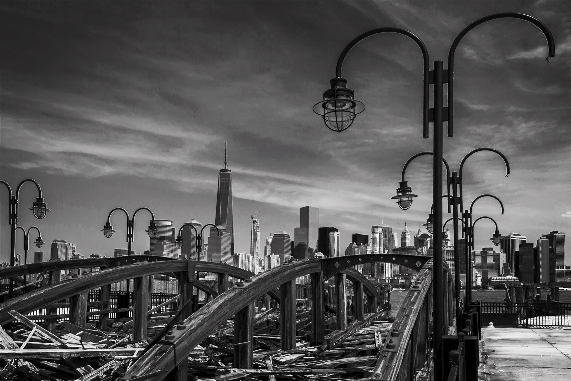 NYC - Lower Manhattan - Taken from Jersey by David Verschueren