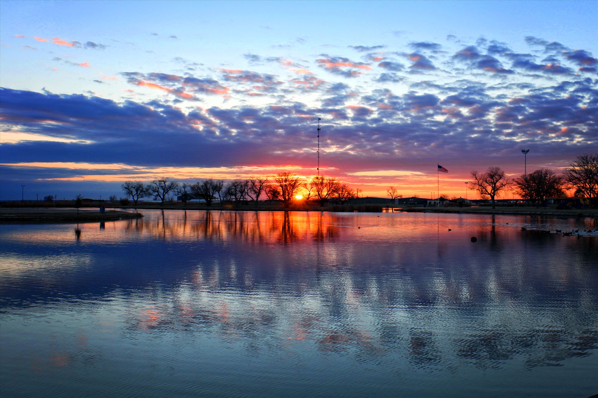 Reflection of Jal Lake -  by David Verschueren