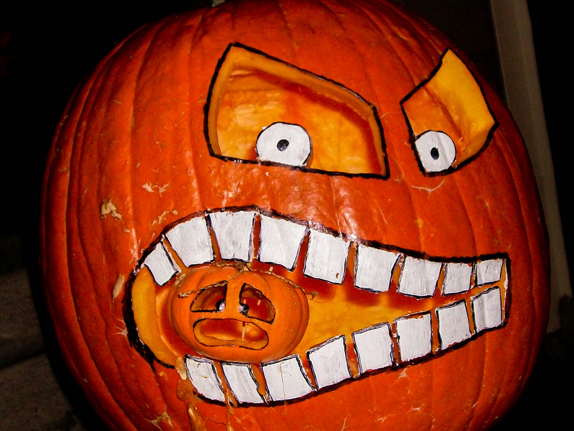 Cannibal Pumpkin -  by David Verschueren