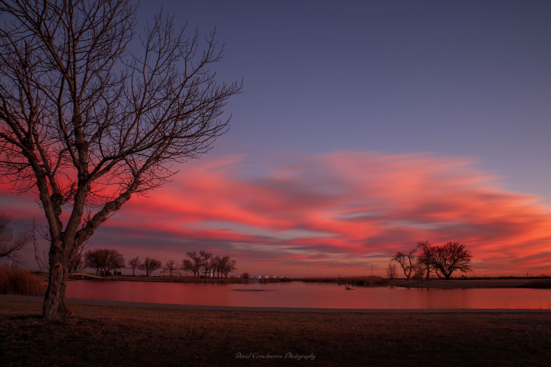 Jal Lake Sunset - Jan 15, 2016 -  by David Verschueren