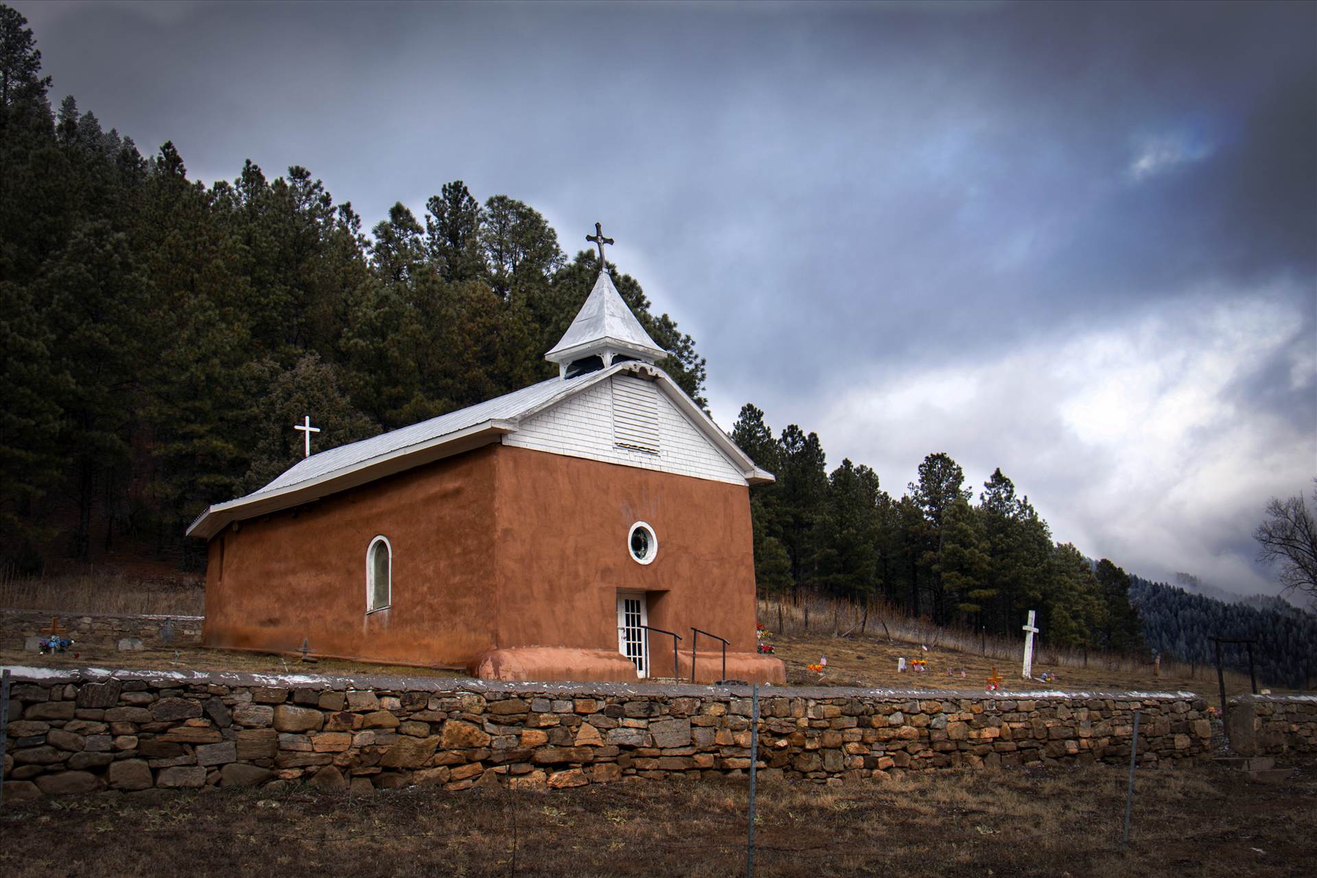 Pecos Church -  by David Verschueren