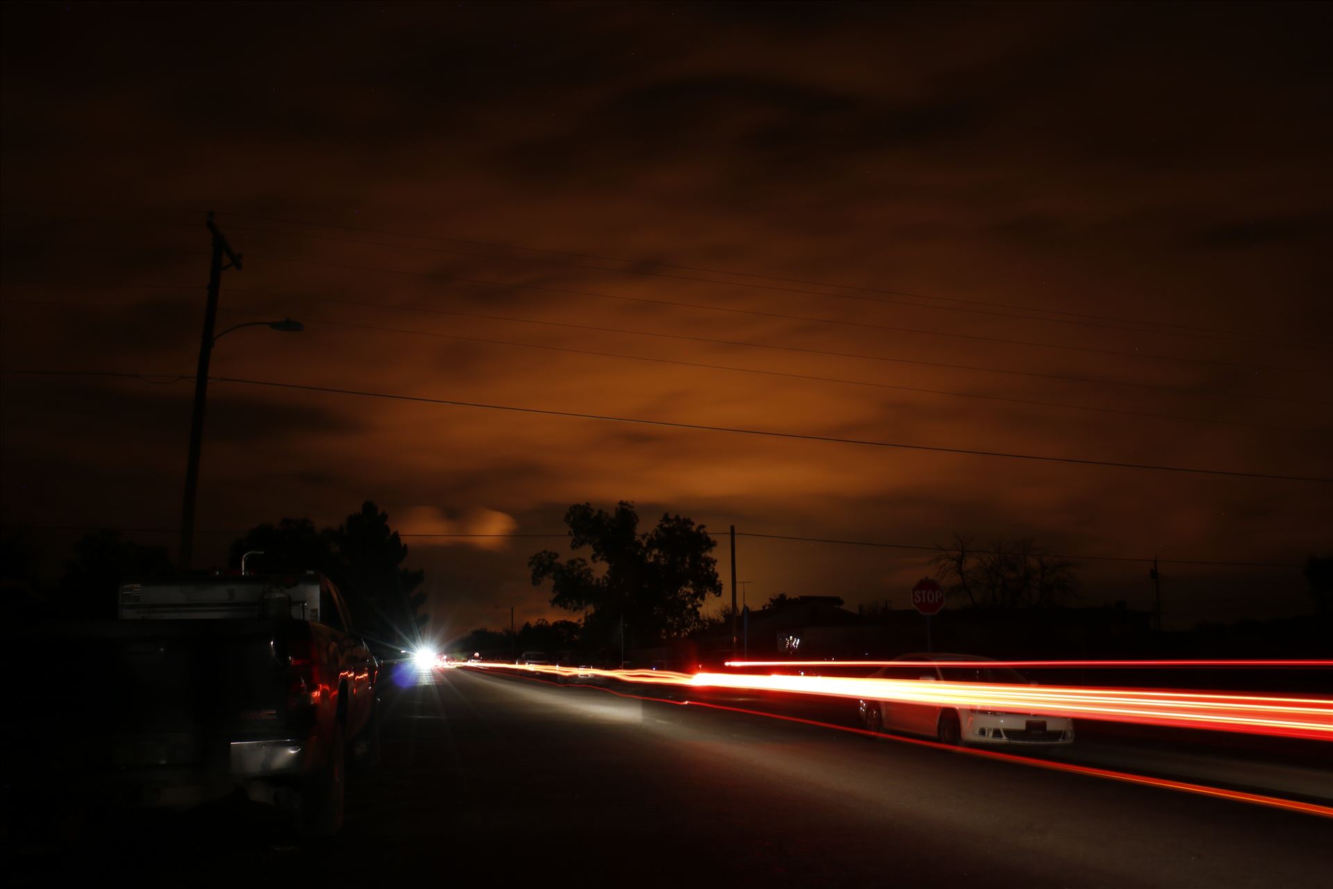 6th Street During Power Outage -  by David Verschueren