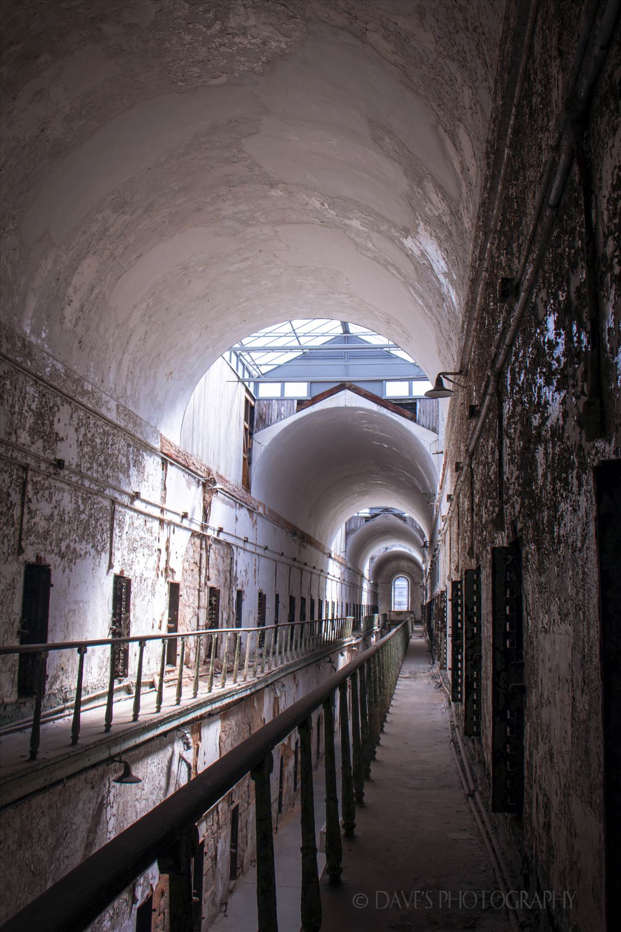 Eastern State Penitentiary - Upper Level -  by David Verschueren