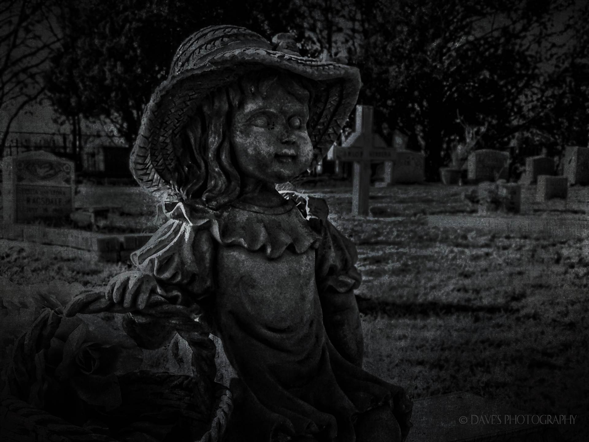 Cemetery Doll -  by David Verschueren