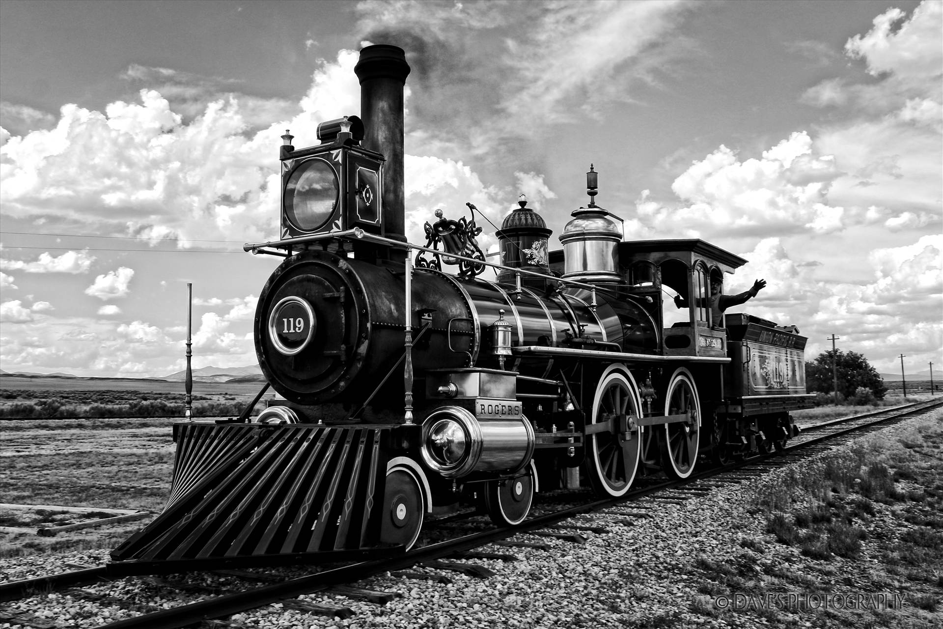 The 119, Promontory Point, Utah -  by David Verschueren