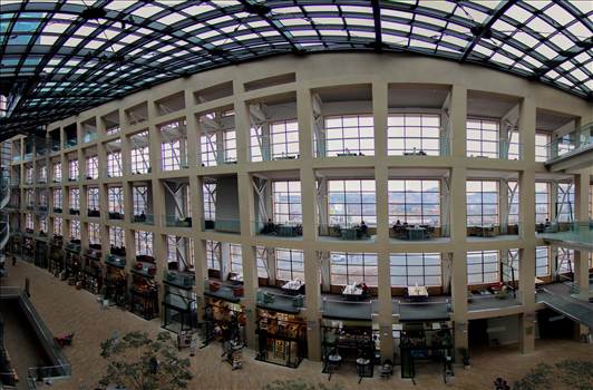 Salt Lake City Library Panorama - 