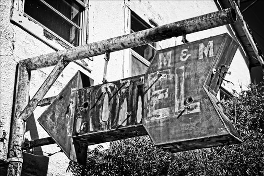 M&M Hotel Sign - 
